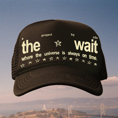 THE WAIT BROWN TRUCKER HAT